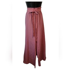 Dusty Rose Palazzo Pants